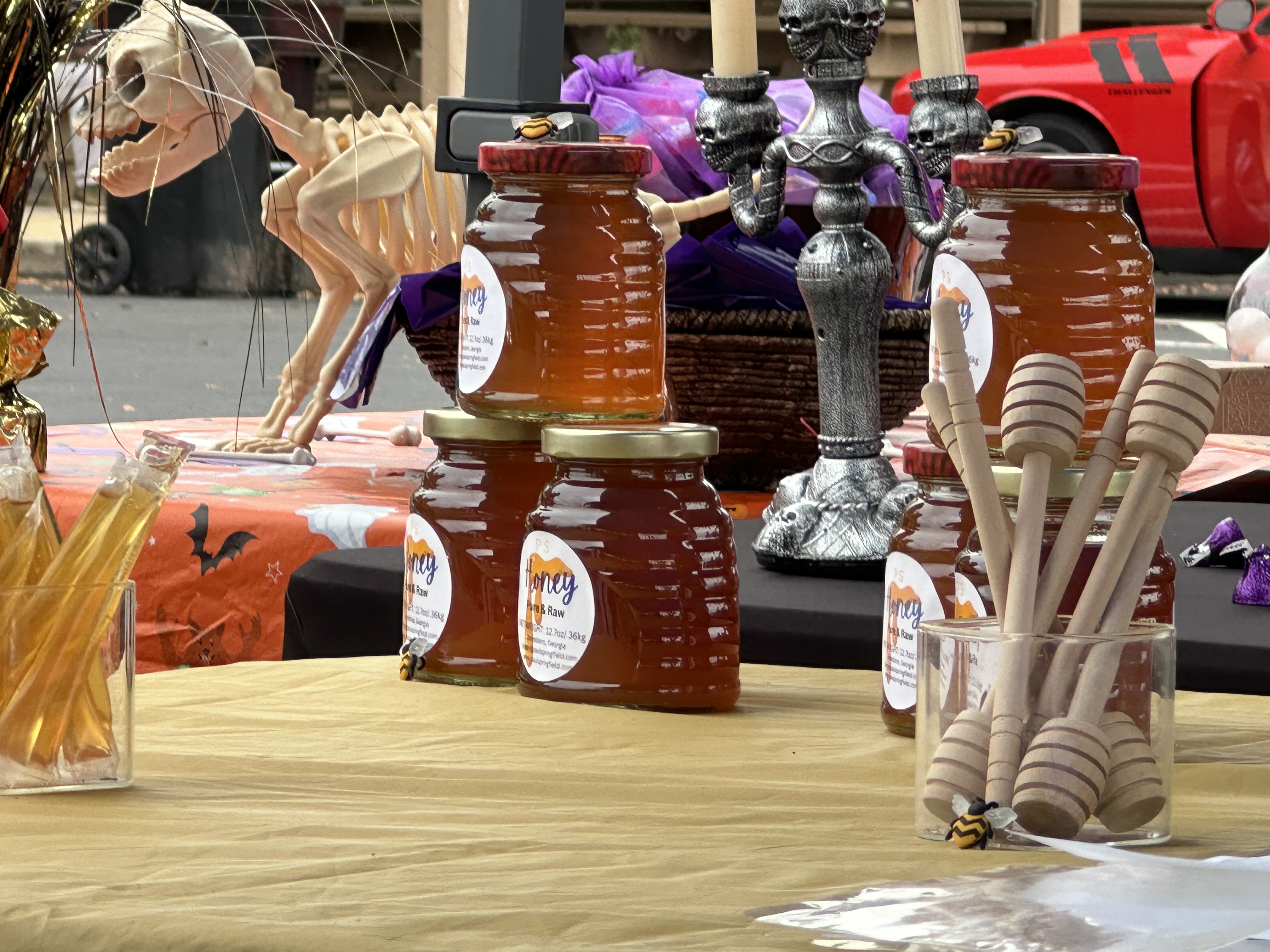 Flavored honey